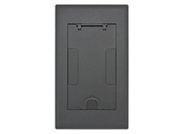 Hubbell Wiring 2GAFBCVRBK AFB CVR 2G FLUSH BLACK POWDER | YarinInd