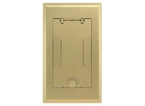 Hubbell Wiring 2GAFBCVRBRS AFB CVR 2G FLUSH BRASS | YarinInd