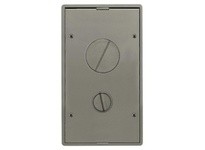 Hubbell Wiring 2GTFFCVRNK 2G TILE FF CVR NICKEL POWDER