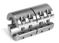 Climax Metal 2MISCC-08-08 8mm x 8mm ID 2pc Stl Shaft Coupling | YarinInd