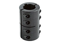 Climax Metal 2MISCC-09-09-KW 9mm x 9mm ID 2PC KW Metric Clamp Coupling | Quality Supplies