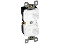 Orbit 2TS15-W 15A S/P STACK TOGGLE SWITCH WHITE