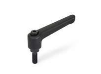 JWWINCO 300-KT-45-1/4X20-25-SW Nylon Plastic Adjustable Lever | YarinInd