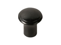 Davies Molding 3001-B Push/Pull Thermoset Phenolic Female Insert Black ( Diameter=0.66 Height=0.75 Hub Diameter=0.375 Thread=6-3