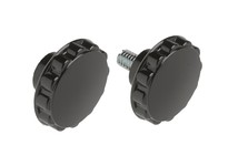 Davies Molding 3009-K Round Fluted Thermoset Phenolic Female Insert Black ( Diameter=1.5 Height=0.78 Hub Diameter=0.69 Thread=1/