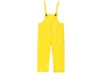 MCR 300BPL Wizard .28mm PVC/Nylon/PVC Flame Ret Bib Overall W/Fly YELLOW