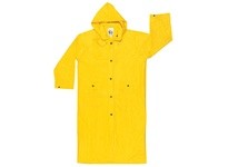 MCR 300CX5 Wizard .28mm PVC/Nylon/PVC Flame Ret Coat W/Detach Hood YELLOW | YarinInd