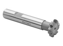 Whitney Tool 30123 Carbide Tipped Convex Radius Milling Cutter, 3/16" Carbide Tipped Convex Radius 1-3/8" Cut Diameter, 3/8" Wid