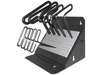 30160 10pc. Inch w/Stand 6" Arm Standard Grip Hex T-Keys Set | YarinInd