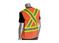 PIP High-Visibility Vest 302-0211OR 302-0211-OR/2X - Size 2XL - Orange - 16179