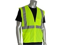 302-0702Z-OR/2X Class 2 Mesh Vest with 2 Pockets | High Visibility Gear