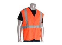 302-WCENGOR-3X Class 2 Solid Vest No Pocket H&L Closure | YarinInd