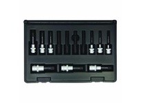 Bondhus 30298 Set 9 ProHold Hex Bits 2" (4-17mm) w/Sockets | Durable Tools