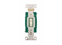 Cooper Eaton 3032V SW Toggle DP 30A 120/277V AutoGrd B&S Ivory | Buy Now