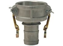 Dixon 3040-C-AL Cam & Groove Type C Jump Size Coupler x Hose Shank