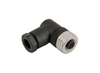 Remke 305CFW7 Single Key (M12) Micro-Link Field Attachable Connector 5 Pole Female 90 deg PG7 Entry