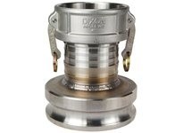 Dixon 3060-DA-SS Cam & Groove Jump Size Type DA Coupler x Adapter | YarinInd