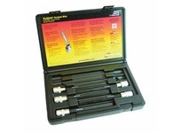 Bondhus 30645 Set 5 ProHold Hex Bits 6" (5/16-5/8") w/Sockets in Molded Black Case