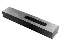 Te-Co 30702 Soft Clamps, 1/2 Stud Size, 0.750" Total Height, 6" Total Length, 1.5" Total Width, Black Oxide Finish, Mild Steel M