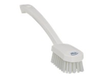 Vikan 30885 Brush Utility Medium 10.2" PP/PBT White