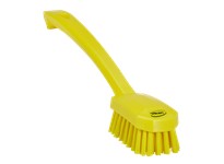 Vikan 30886 Brush Utility Medium 10.2" PP/PBT Yellow