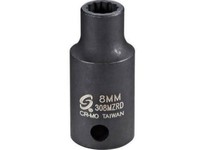 Sunex Tools 308MRD 3/8" Dr. 8mm Semi-Deep Impact Socket | Durable & Reliable