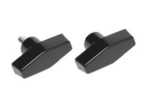 Davies Molding 3090-J Bar/T Thermoset Phenolic Female Insert Black ( Diameter=2 Height=1.125 Hub Diameter=0.75 Thread=5/16-18 Th