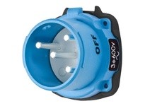 Meltric 31-18183-K14-4X DR30 Inlet Poly Blue Size 2 | Industrial Supply