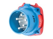 Meltric 31-18243-K04-972-4X DR30 INLET POLY BLUE S | YarinInd