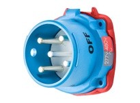 Meltric 31-18247-K04 DR30 Inlet Poly Blue Size 2 | YarinInd