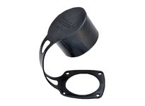 Meltric 31-1A426 PLUG CAP RUBBER BLACK SIZE 2 | YarinInd