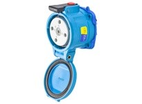 Meltric 31-34237-K16 DR50 Receptacle Poly Blue Size 3 | YarinInd