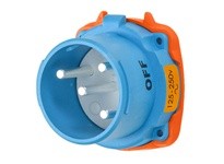 Meltric 31-38176-K07-4X DR50 Inlet Poly Blue Size 3 | Industrial Supplies