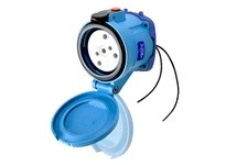 Meltric 31-64233-K16-972 DR100 Receptacle Poly Blue | YarinInd