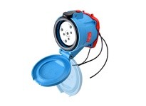 Meltric 31-64243-K04-263-NC DR100 Receptacle Poly Blue | Industrial Supplies