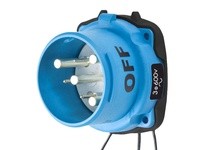 Meltric 31-68183-K14-263 DR100 INLET POLY BLUE SIZE 4 TYPE 4X IP69 | YarinInd