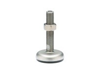 JWWINCO 31-80-3/4X10-150-B2-U GN31-80-3/4X10-150-B2-U Leveling Feet, Stainless Steel, Thread:3/4-10" Stud:5.91"