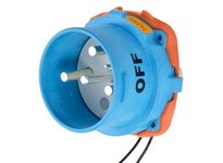 Meltric 31-98173-K07-262 DR150 Inlet Poly Blue Size 5 | Industrial Supply