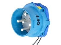 Meltric 31-98237-K16-262 DR150 Inlet Poly Blue Size 5 | Industrial Supply