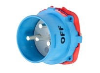 Meltric 31-98243-K04 DR150 INLET POLY BLUE SIZE 5 | YarinInd