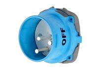 Meltric 31-98245-K04 DR150 INLET POLY BLUE SIZE 5 | YarinInd