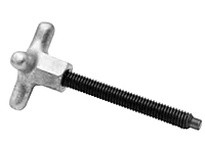 Te-Co 31042 Dog Point Hand Knob Screws, 2.750" Thread Length, 3/8-16 Thread Size | Quality Industrial Supplies