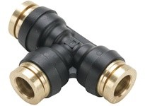 Dixon 31046000DOT Legris D.O.T. Push-In Union Tee | High-Quality Fittings