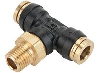 Dixon 31086022DOT Legris D.O.T. Push-In Male Branch Tee | YarinInd