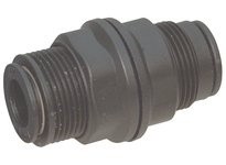 Dixon 31165600 Legris Nylon Push-In Bulkhead Union