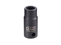 Sunex Tools 311MZRD 3/8" Dr. 11mm 12pt Semi-Deep Impact Socket