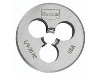 IRWIN 3120ZR Die 1/4" - 20 NC HCS Solid Round 1 | YarinInd