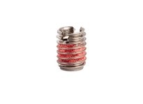 E-Z LOK 313-006 Threaded Insert for Metal - Thin Wall - 303 Stainless - 6-32 x 12-28 x 0.280" OAL Pack of 5