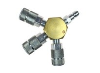 Coilhose 3133-59C 3 Port Flat Hex Manifold 3/8" Automotive Int | YarinInd