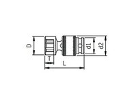 Sunex Tools 313ZUM 3/8" Dr 13mm 12 Pt Individual Universal Impact Socket